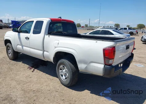 2021 Toyota Tacoma Sr из США, поврежденный, VIN 3TYRX5GN2MT011381